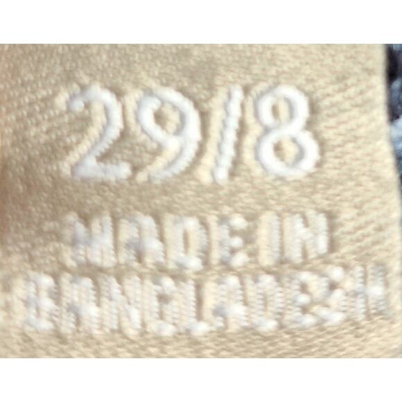 Banana Republic 29/ 8 Dark Wash Denim Blue "Hampton" Preppy Shorts - Picture 7 of 11